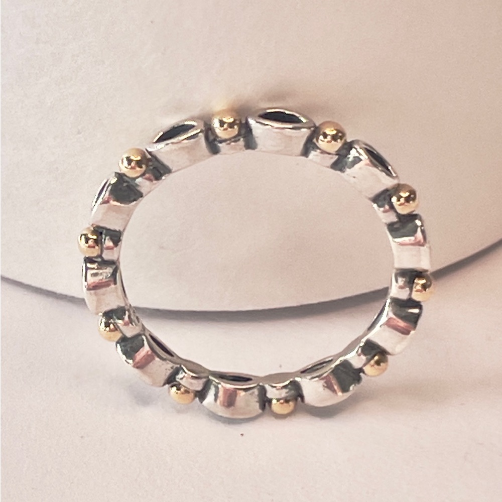 Pandora Always and Forever 14k 925 Ring - Picture 4 of 9